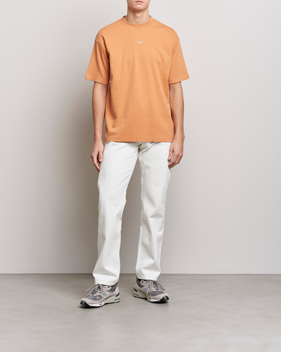Herren | T-Shirts | Drôle de Monsieur | Classic NFPM T-Shirt Peach