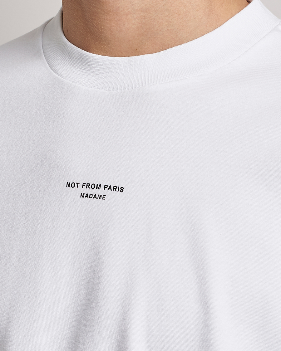 Herren | T-Shirts | Drôle de Monsieur | Classic NFPM T-Shirt White