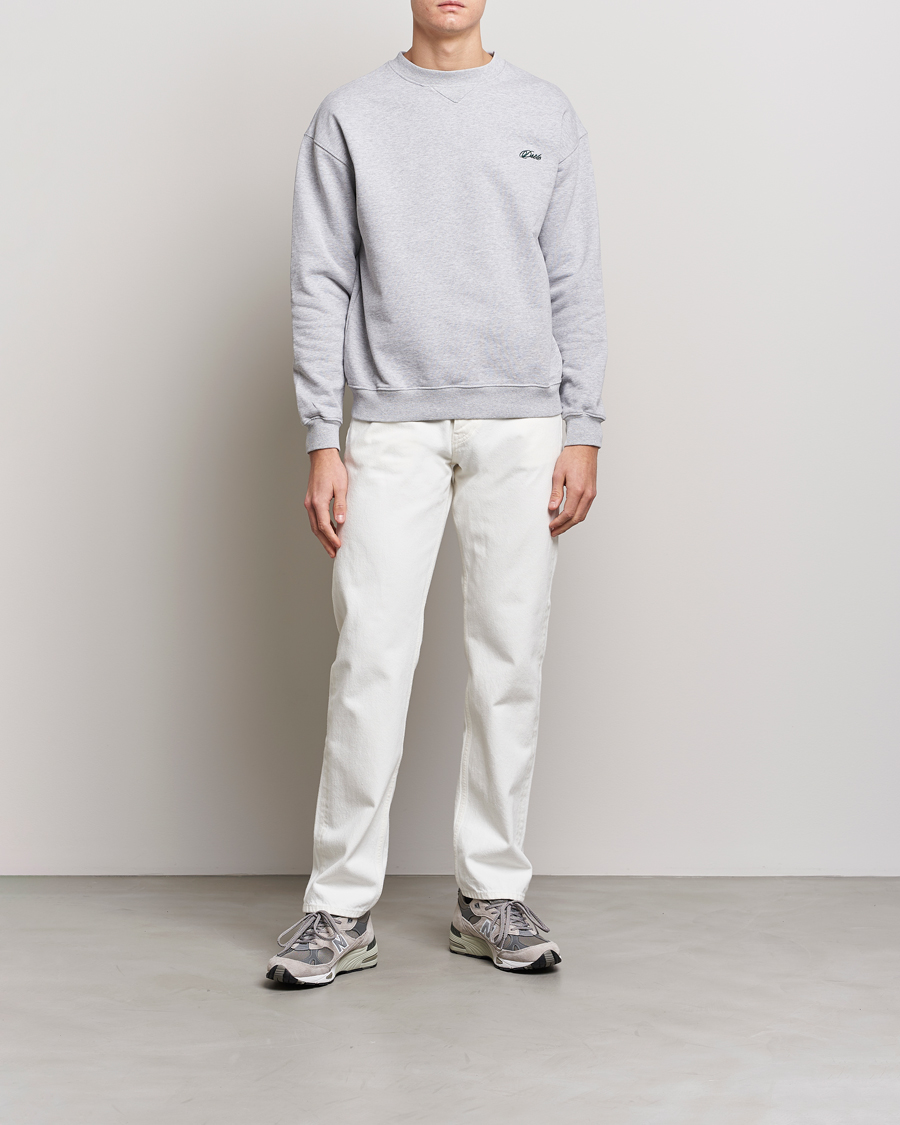 Herren | Pullover | Drôle de Monsieur | Signature Sweatshirt Light Grey