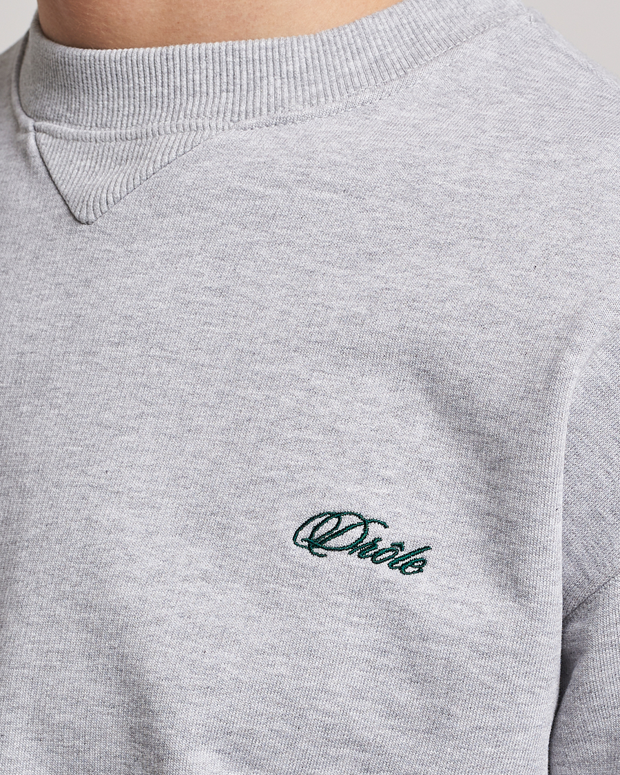 Herren | Pullover | Drôle de Monsieur | Signature Sweatshirt Light Grey