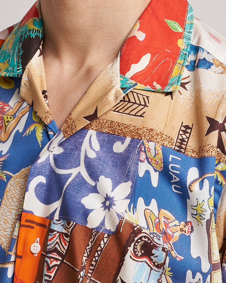 Herren | Hemden | Gitman Vintage | Aloha Quilt Camp Shirt Multicolor