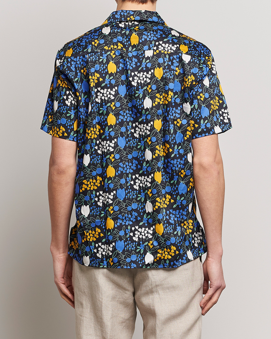 Herren | Hemden | Gitman Vintage | Tulip Fields Camp Shirt Blue