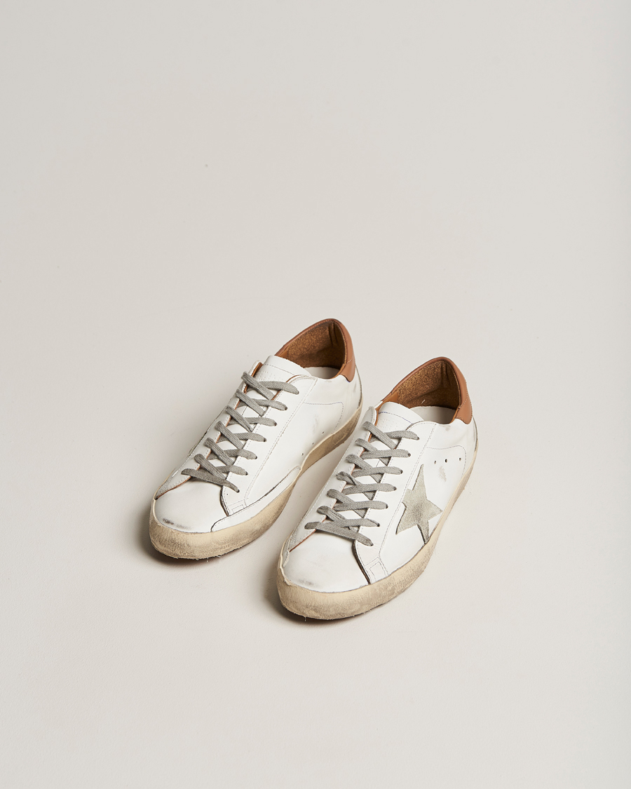 Herren |  | Golden Goose Deluxe Brand | Super-Star Sneakers White/Brown