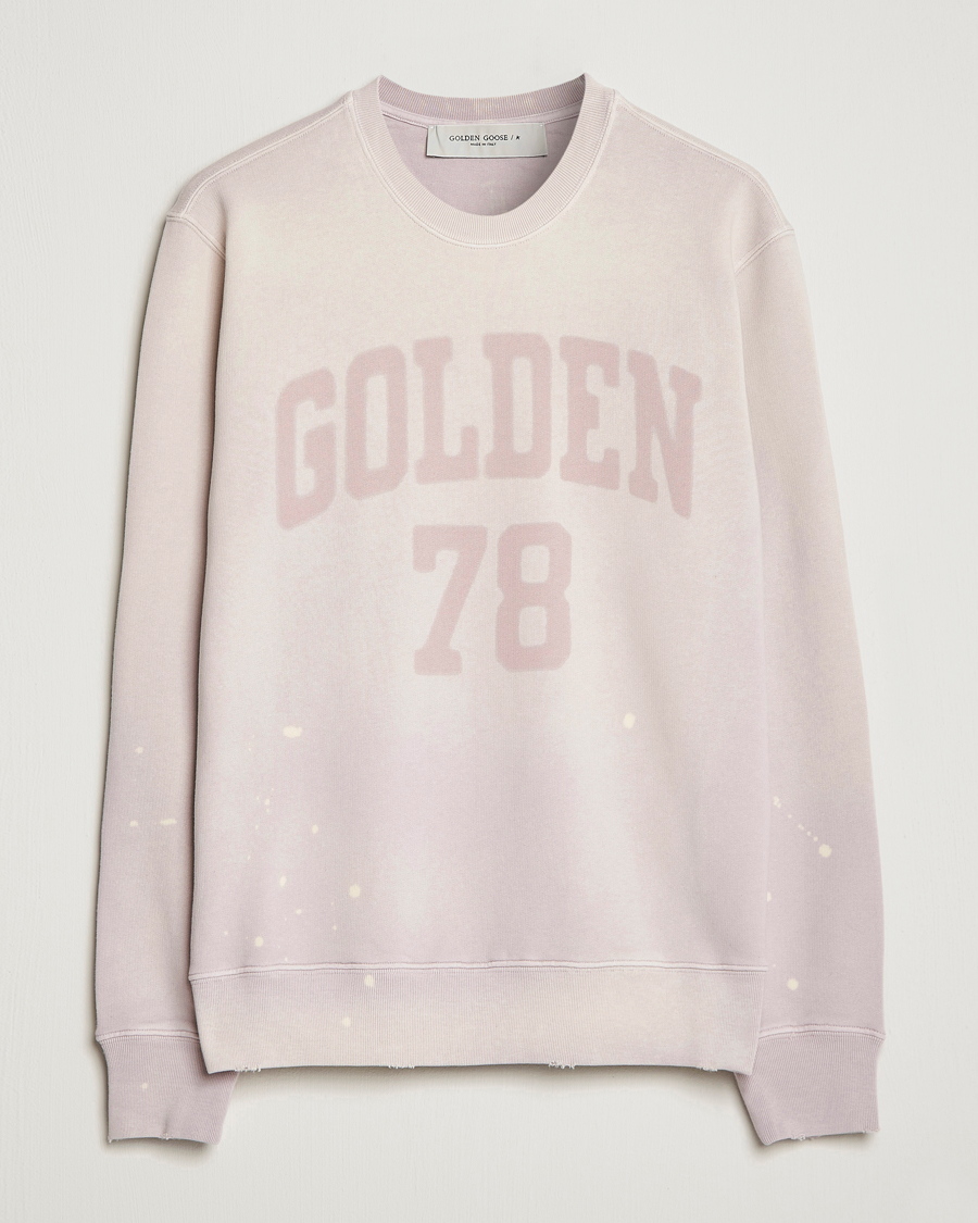 Herren | Pullover | Golden Goose | Deluxe Brand 78 Cotton Fleece Sweatshirt Shadow Grey