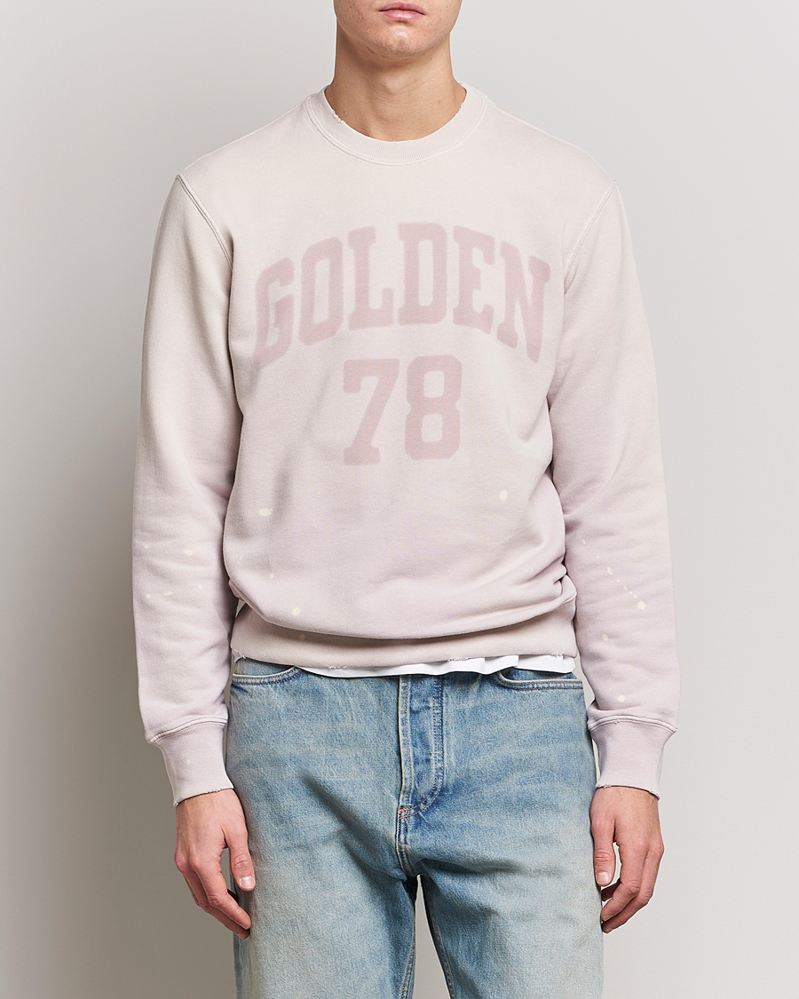 Herren | Golden Goose Deluxe Brand | Golden Goose Deluxe Brand | 78 Cotton Fleece Sweatshirt Shadow Grey