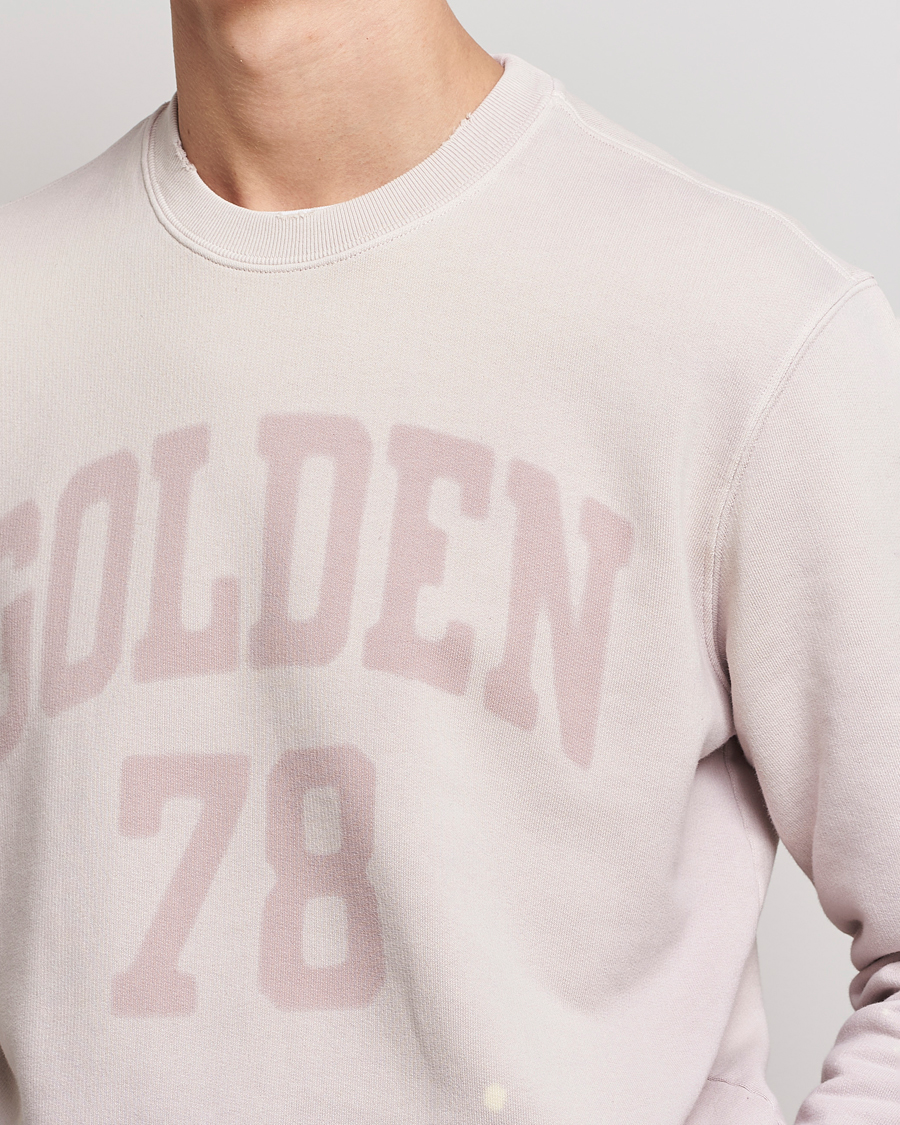 Herren | Pullover | Golden Goose | Deluxe Brand 78 Cotton Fleece Sweatshirt Shadow Grey