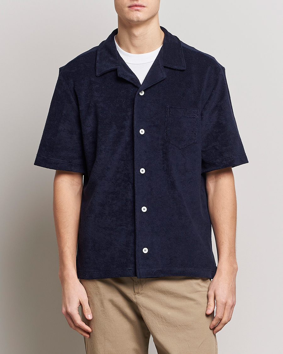 Herren | Terry | Howlin' | Short Sleeve Terry Shirt Navy
