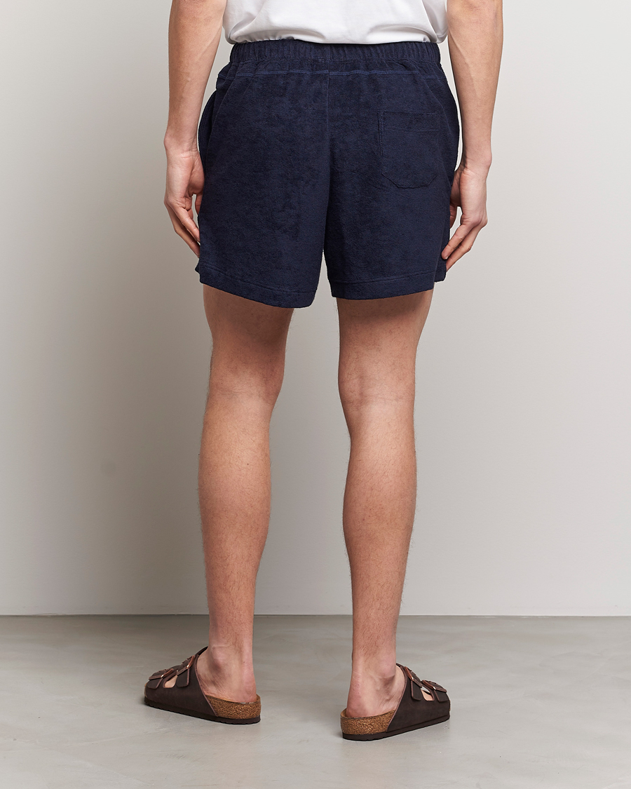Herren | Shorts | Howlin' | Cotton Blend Terry Shorts Navy