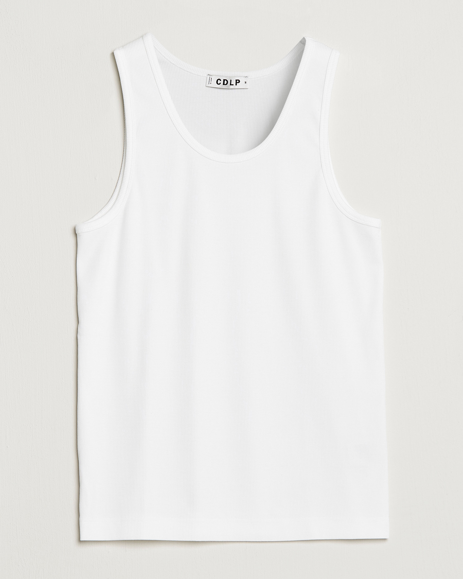 Herren | T-Shirts | CDLP | Rib Tank Top White