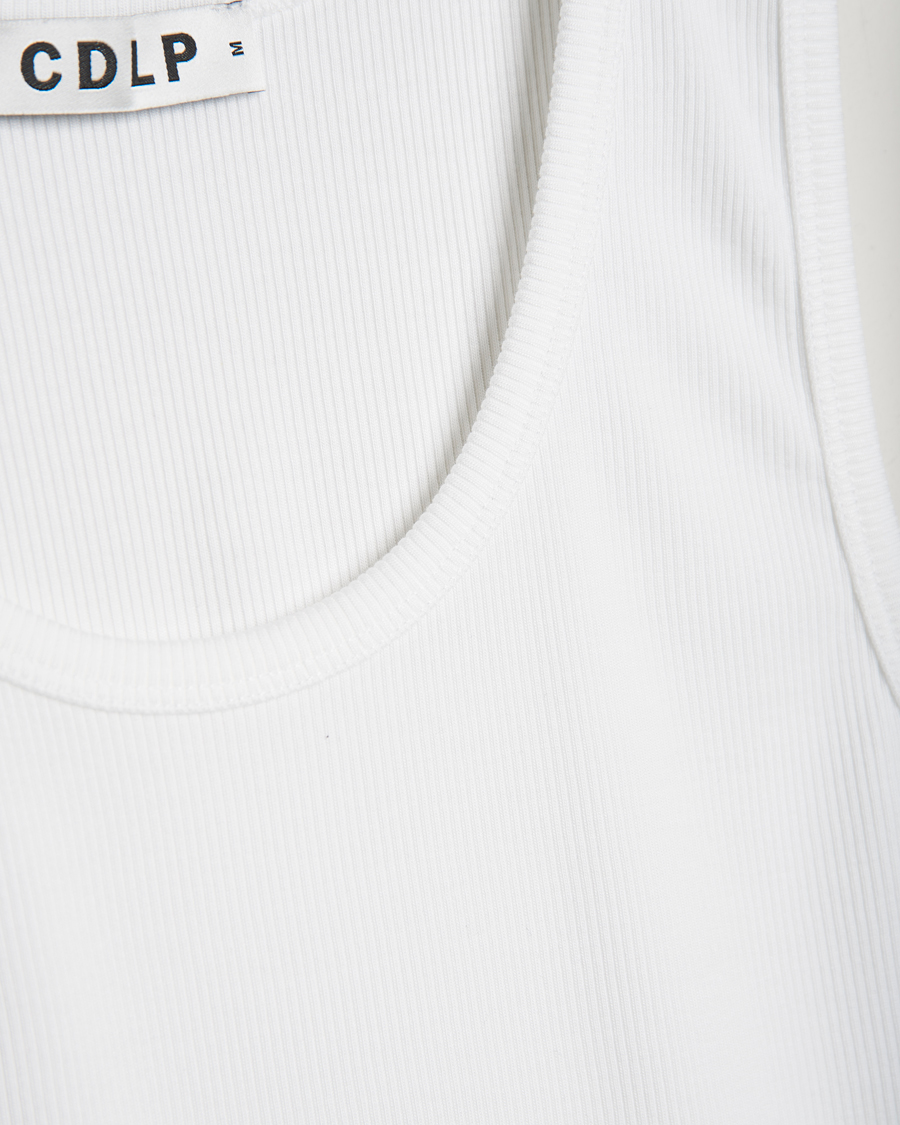 Herr | Kläder | CDLP | Rib Tank Top White