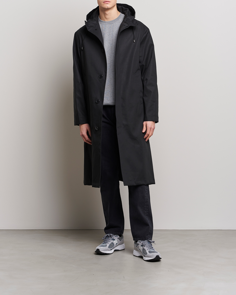 Herren | Jacken | Mackintosh | Wolfson Rain Coat Black
