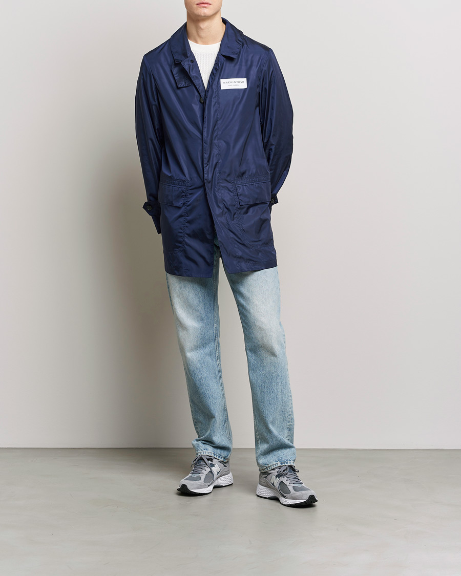 Herren | Jacken | Mackintosh | Rain Shine Torrential A Line Coat Navy