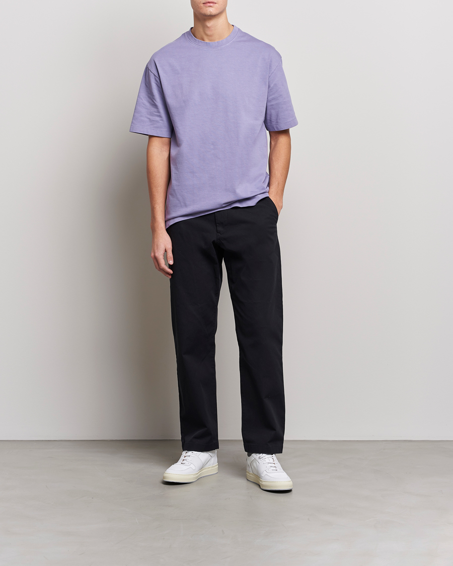 Herren | T-Shirts | Massimo Alba | Nevis Short Sleeve T-Shirt Iris