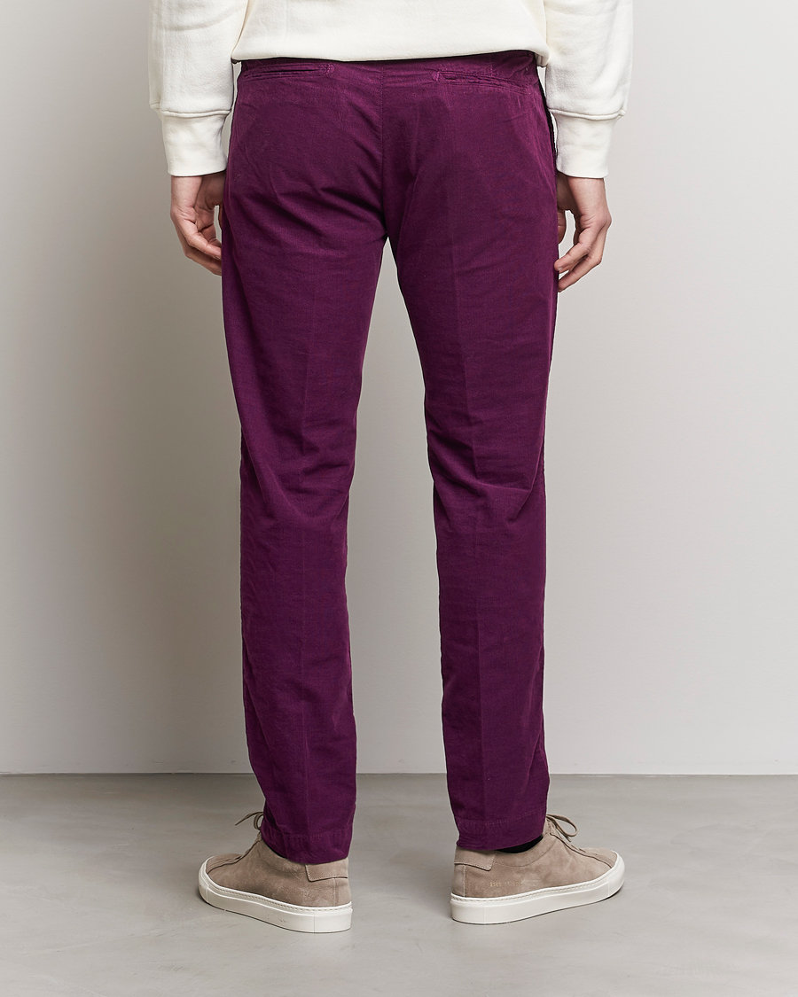 Herren |  | Massimo Alba | Baby Corduroy Trousers Plum