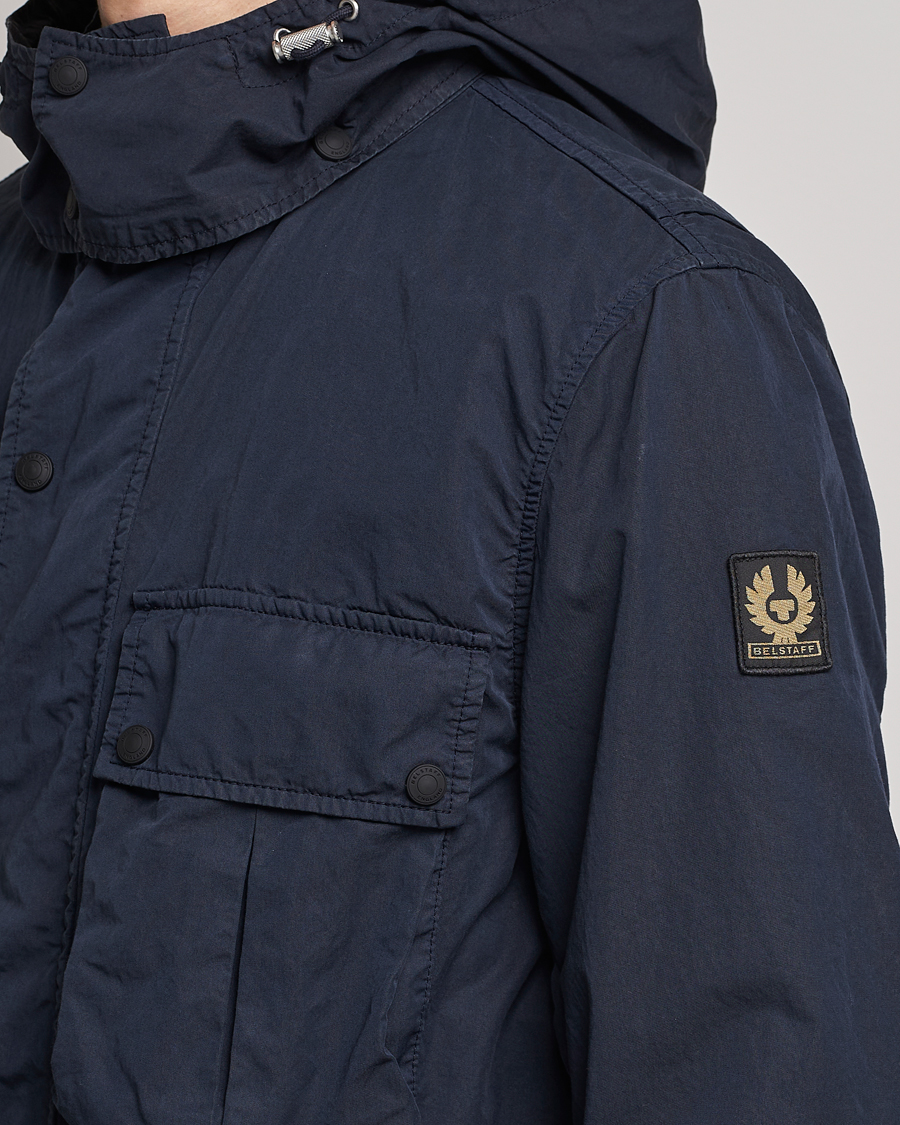 Herren | Jacken | Belstaff | Deploy Cotton/Nylon Field Jacket Dark Ink/Black