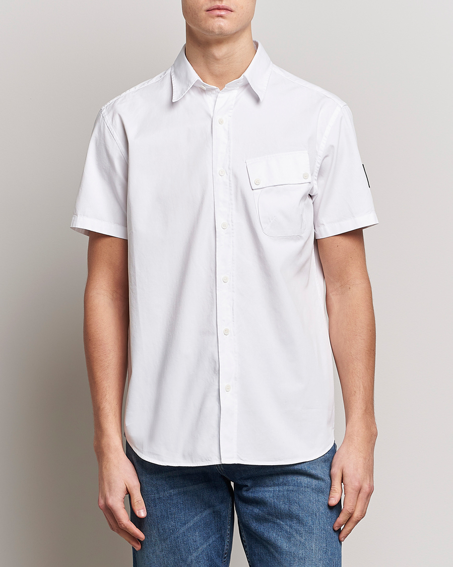 Herren | Hemden | Belstaff | Short Sleeve Pitch Shirt White