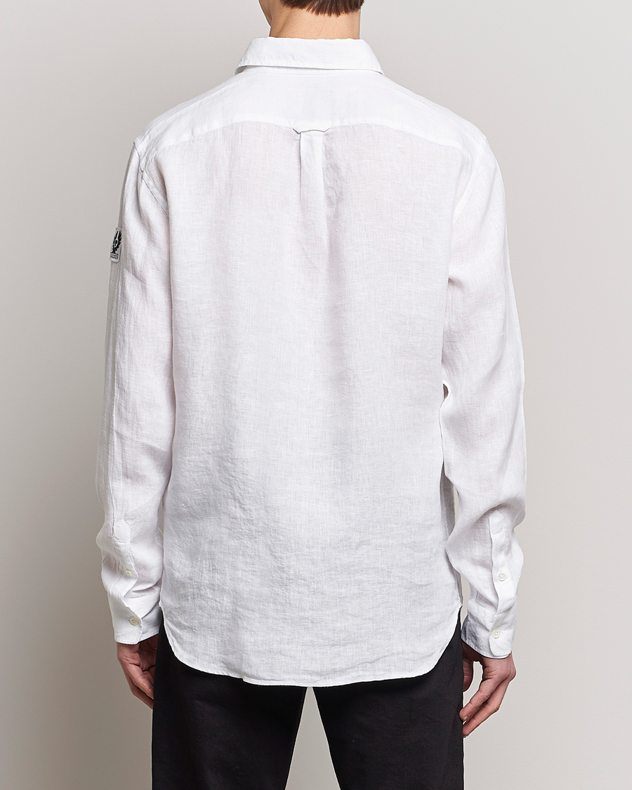 Herren | Hemden | Belstaff | Pitch Linen Pocket Shirt White