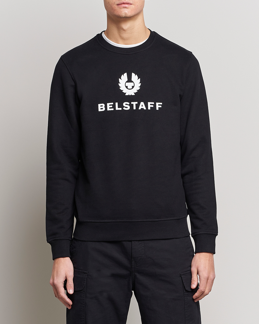 Herren | Pullover | Belstaff | Signature Crewneck Black