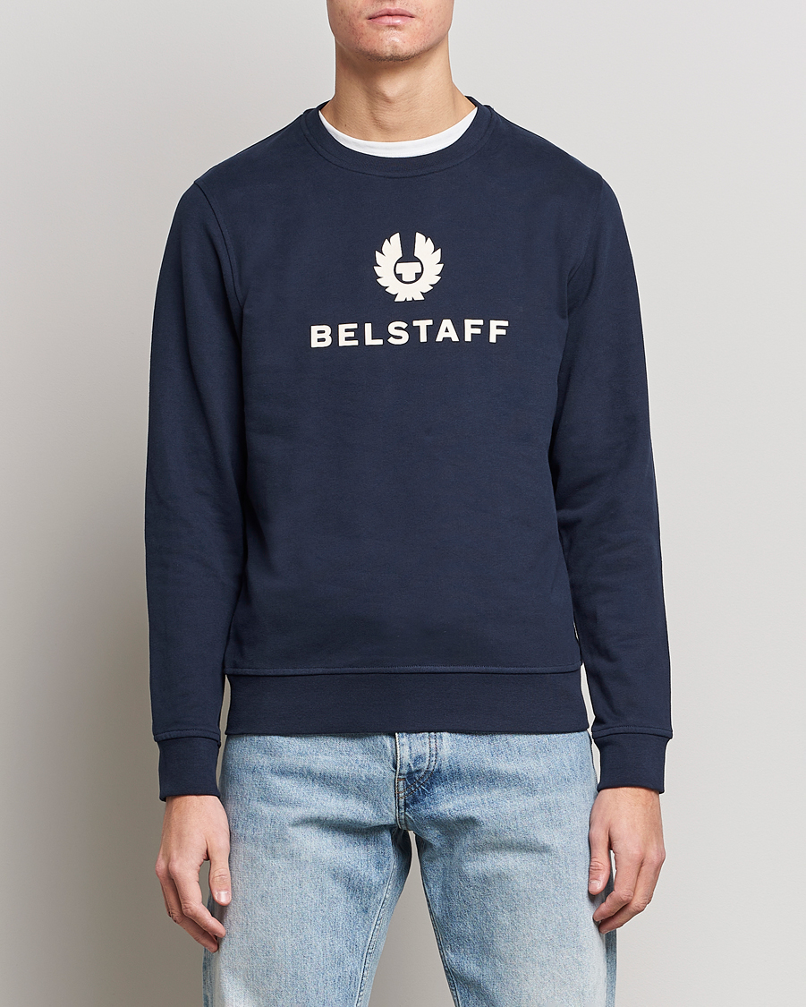 Herren | Sweatshirts | Belstaff | Signature Crewneck Dark Ink