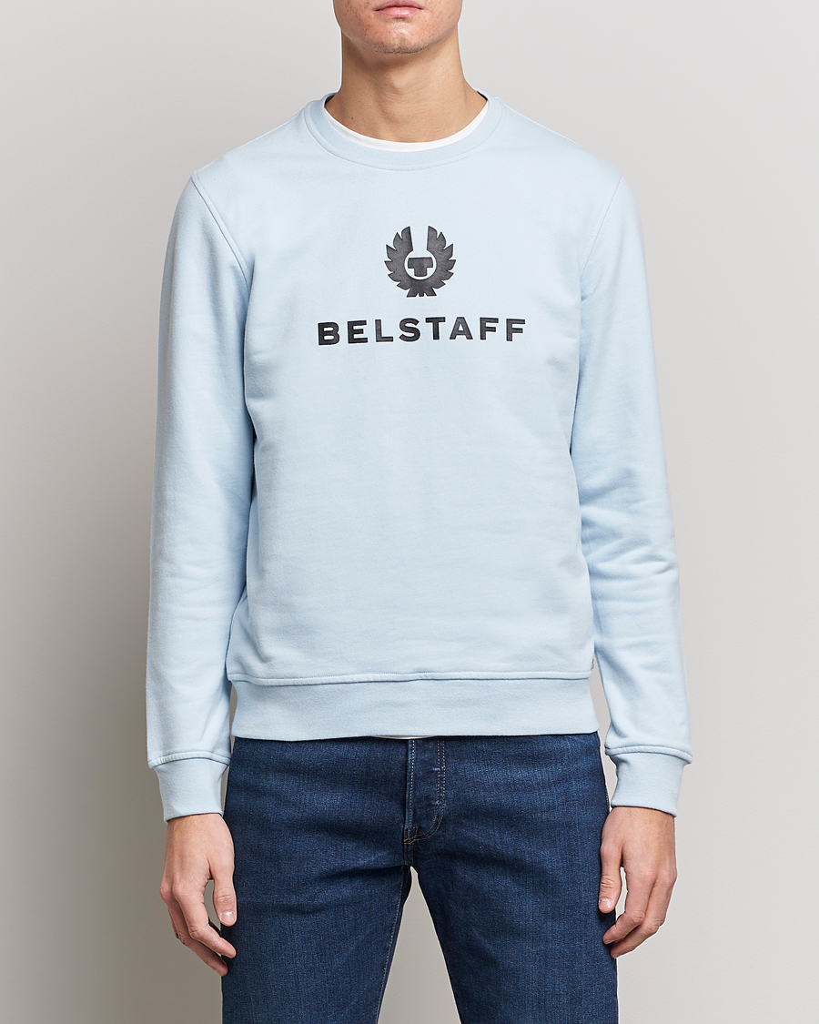 Herren | Belstaff | Belstaff | Signature Crewneck Sky Blue