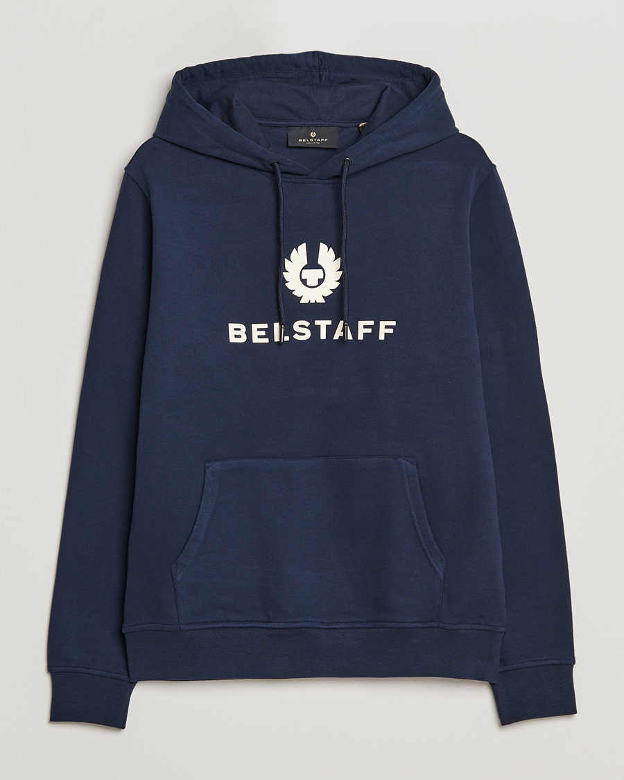 Herren | Pullover | Belstaff | Signature Hoodie Dark Ink