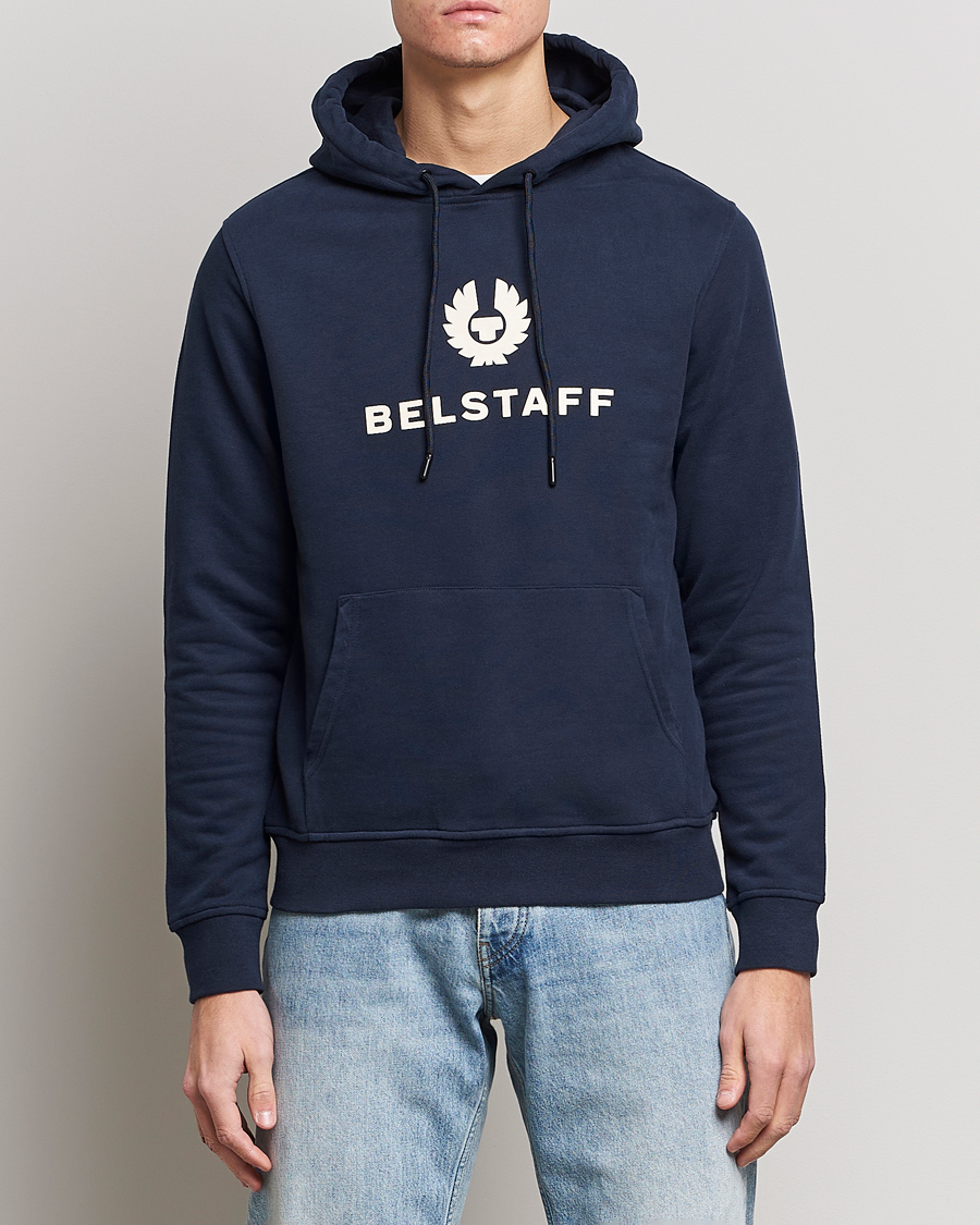 Herren |  | Belstaff | Signature Hoodie Dark Ink