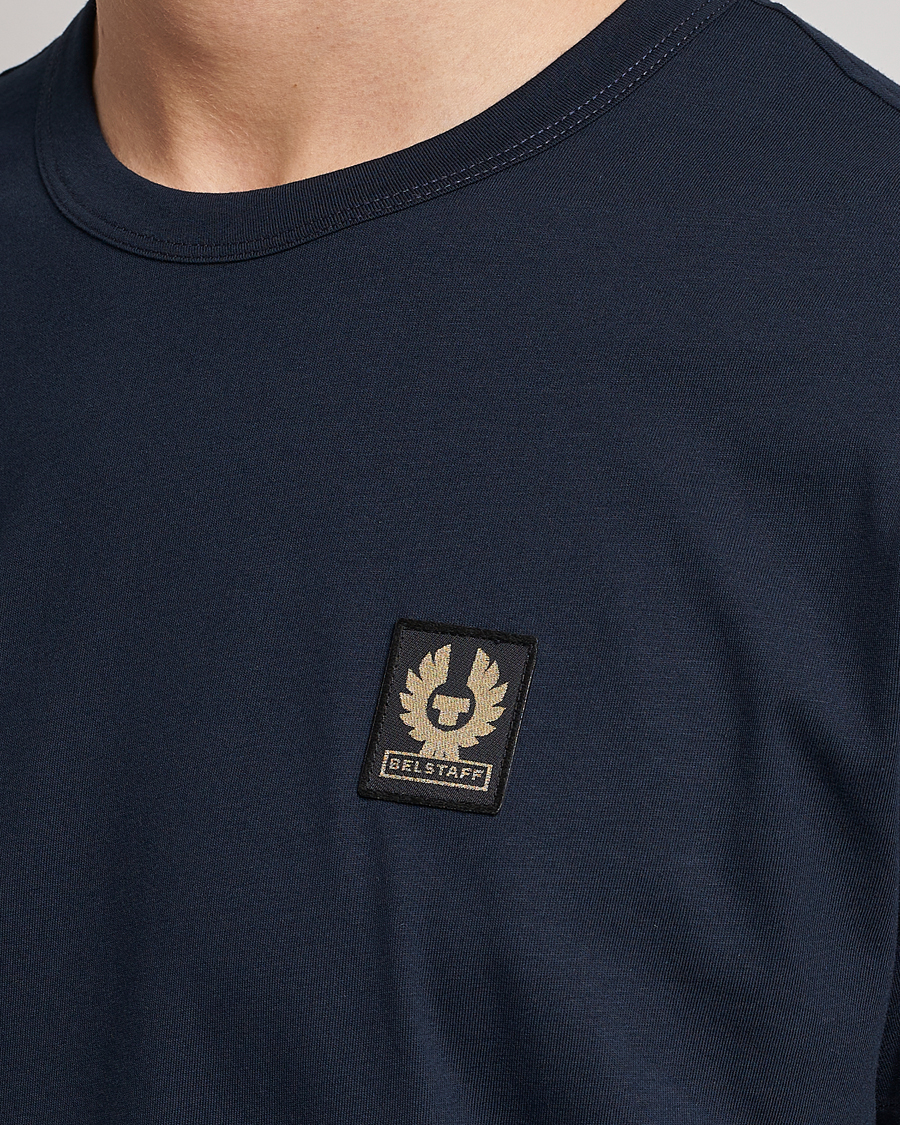 Herren | T-Shirts | Belstaff | Short Sleeve Logo Tee Dark Ink