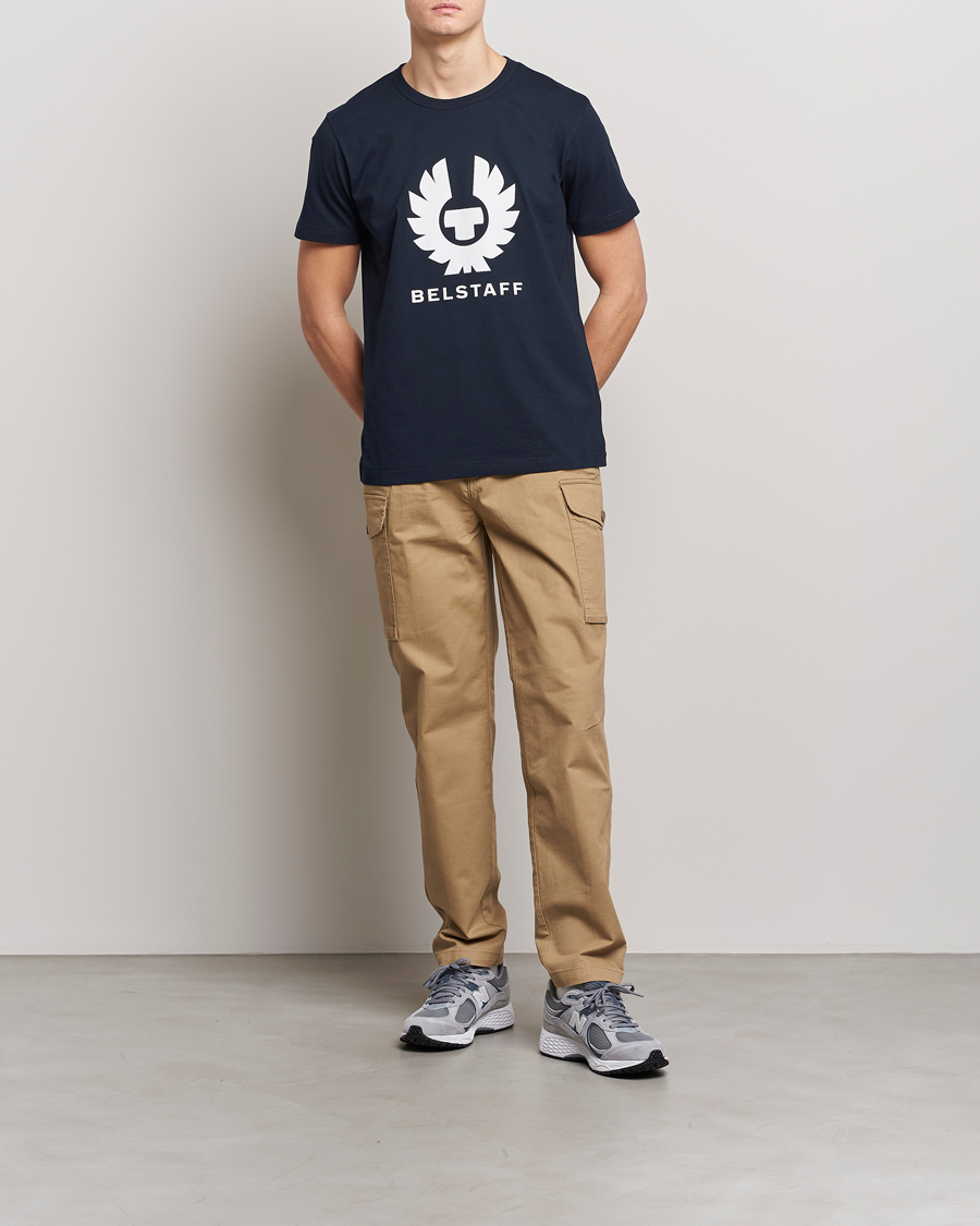 Herren | T-Shirts | Belstaff | Phoenix Logo T-Shirt Dark Ink