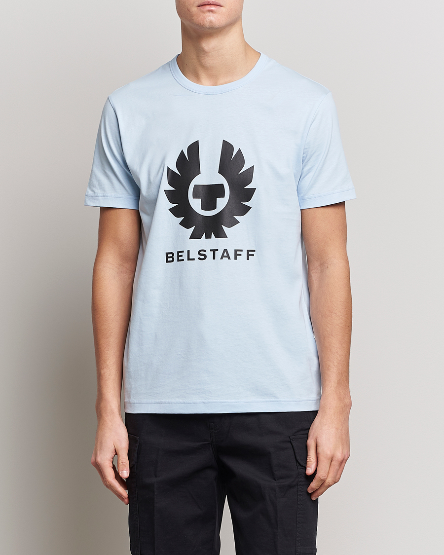 Herren |  | Belstaff | Phoenix Logo T-Shirt Sky Blue