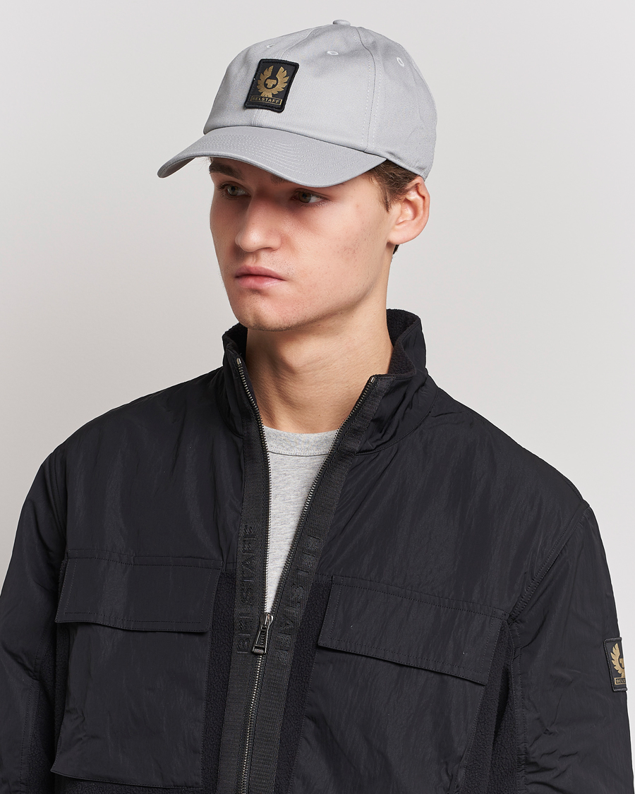 Herren |  | Belstaff | Phoenix Logo Cap Pearl Grey