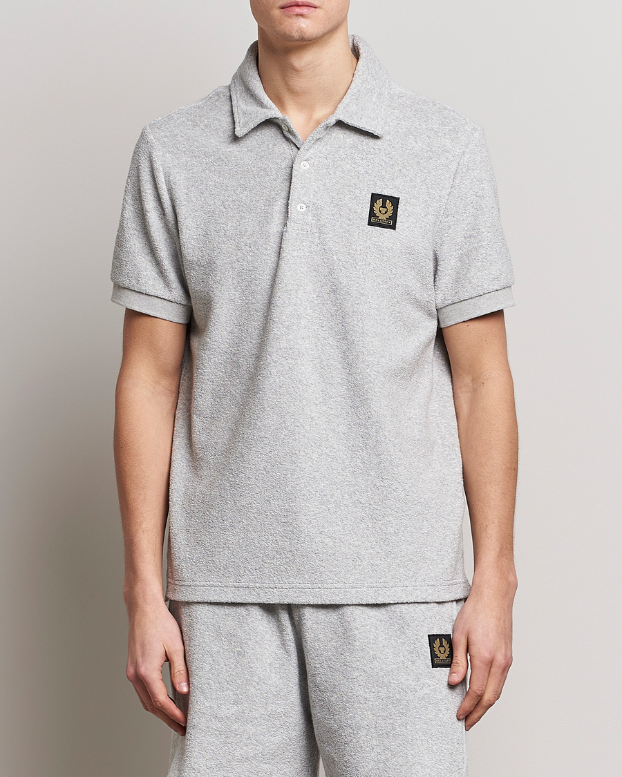 Herren |  | Belstaff | Tether Terry Polo Old Silver Heather