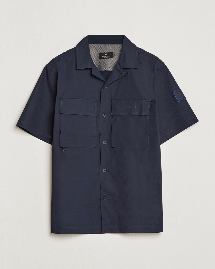 Herren | Hemden | Belstaff | Rove Short Sleeve Shirt Dark ink