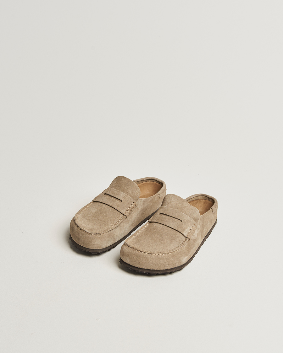 Herren | Sandalen & Pantoletten | BIRKENSTOCK | Naples Taupe Suede