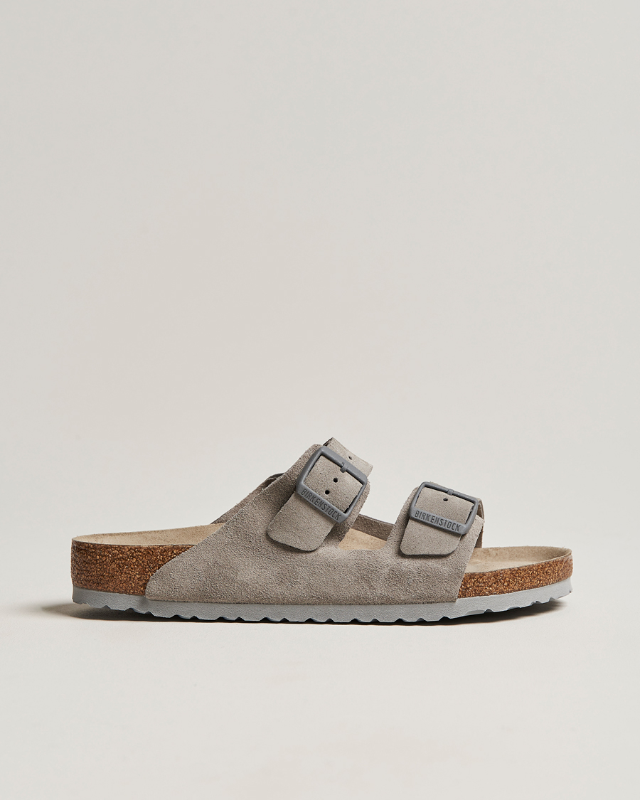 Herren | BIRKENSTOCK Arizona Soft Footbed Stone Coin Suede | BIRKENSTOCK | Arizona Soft Footbed Stone Coin Suede