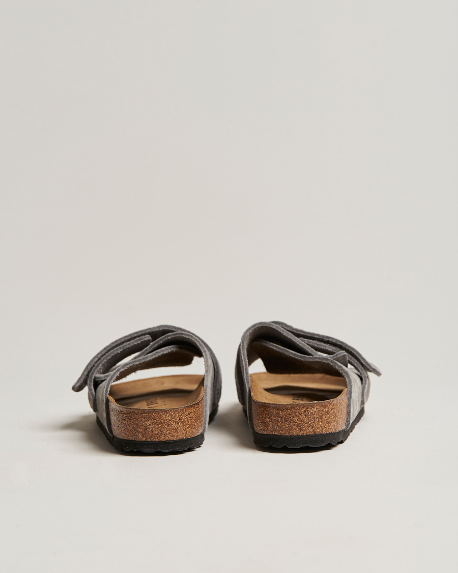 Herren | BIRKENSTOCK Kyoto Nubuck Leather Whale Gray | BIRKENSTOCK | Kyoto Nubuck Leather Whale Gray