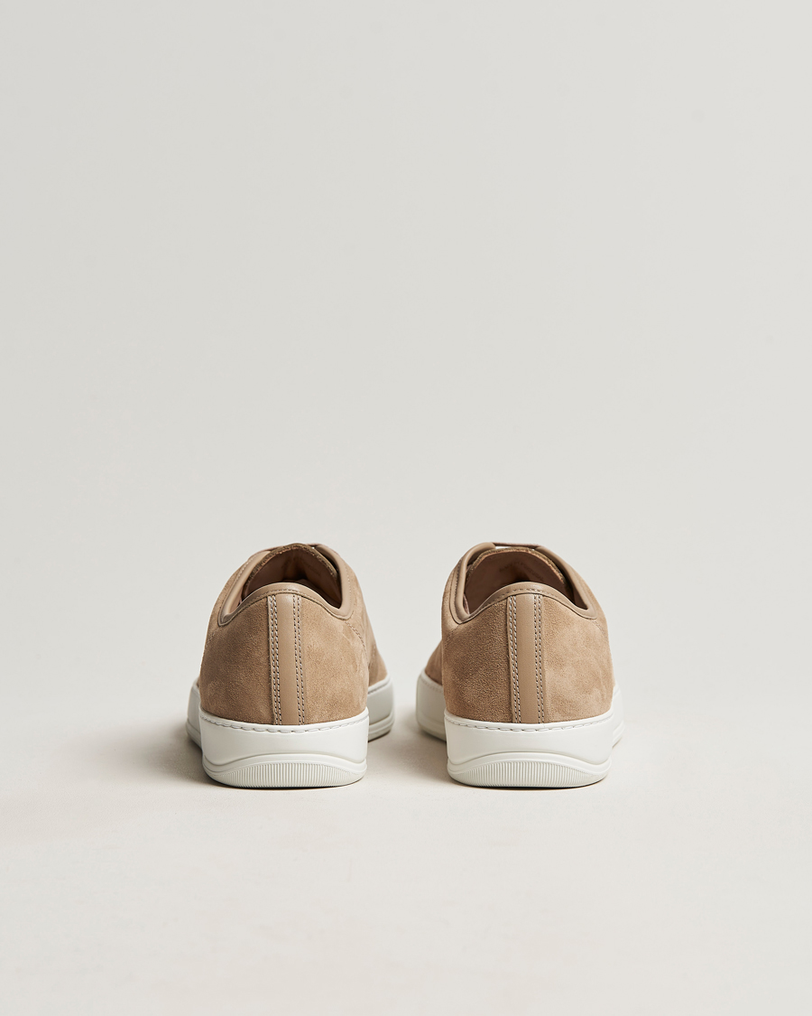 Herren | Lanvin Nappa Cap Toe Sneaker Taupe | Lanvin | Nappa Cap Toe Sneaker Taupe