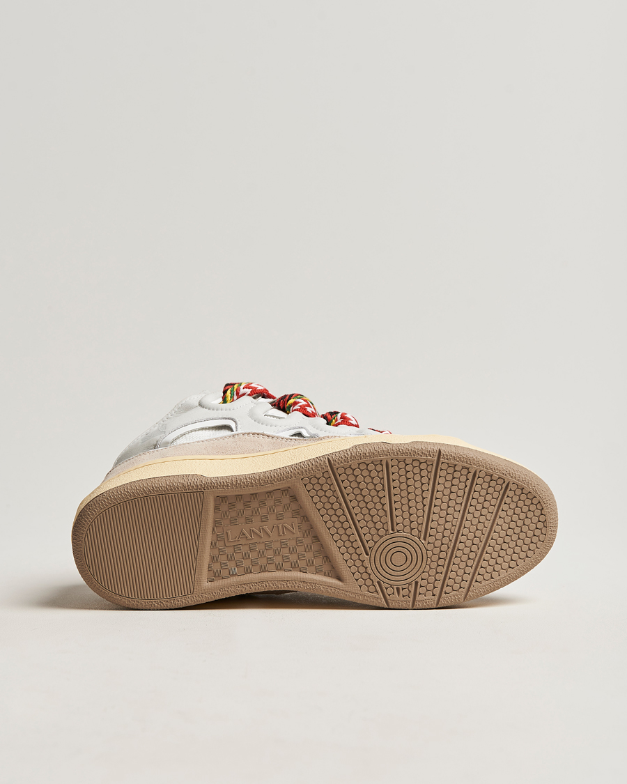 Herren | Lanvin Curb Sneakers White | Lanvin | Curb Sneakers White