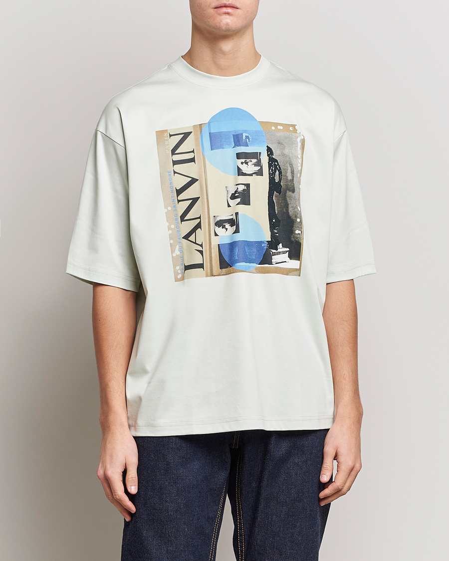 Herren |  | Lanvin | Graphic Print T-Shirt Sage