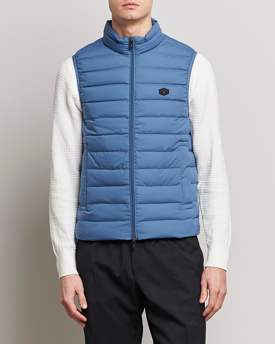 Herren |  | Emporio Armani | Light Vest Blue