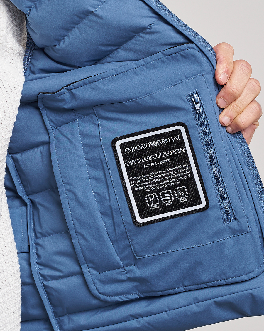 Herren | Westen | Emporio Armani | Light Vest Blue