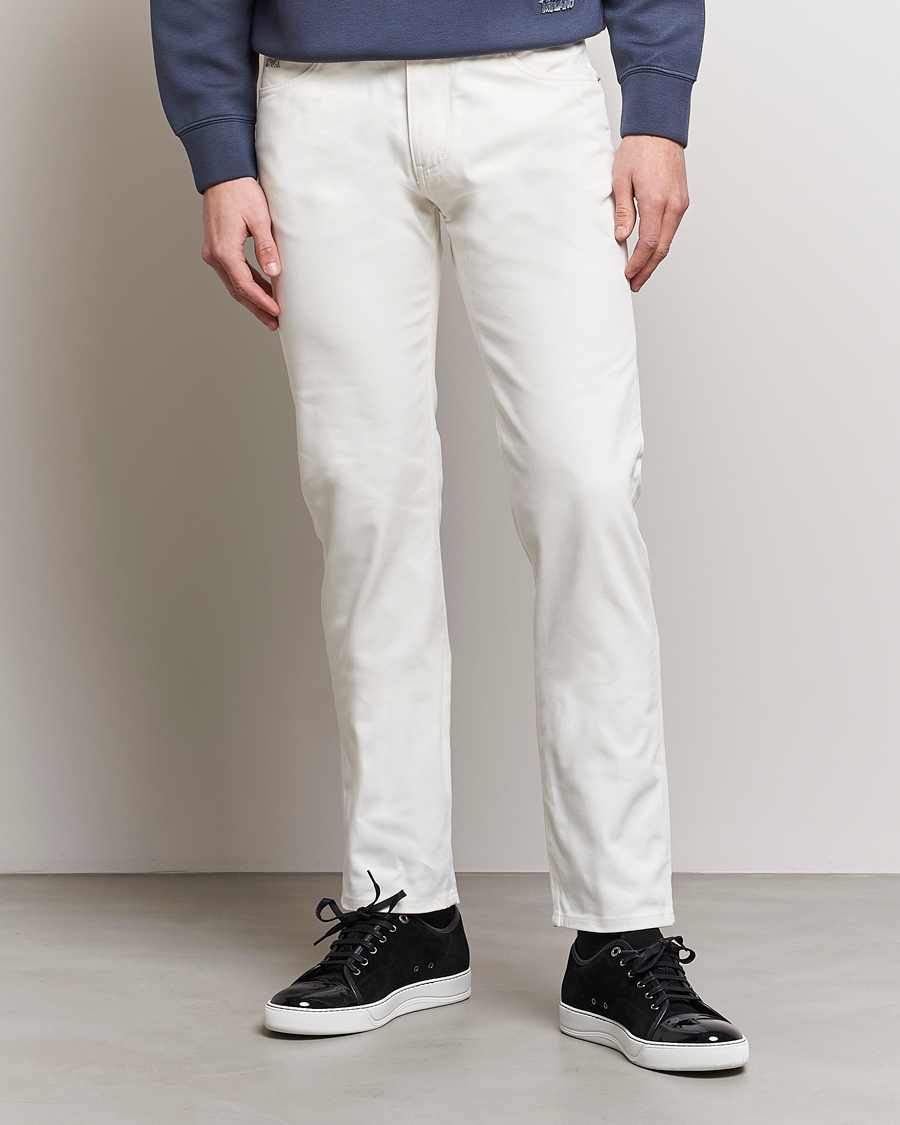Herren | Weiße Jeans | Emporio Armani | 5-Pocket Jeans White