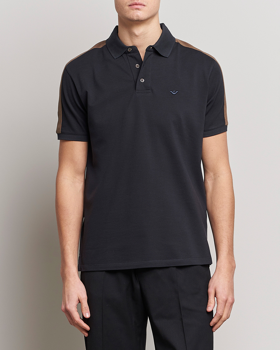 Herren | | Emporio Armani | Mercerized Cotton Polo Grey