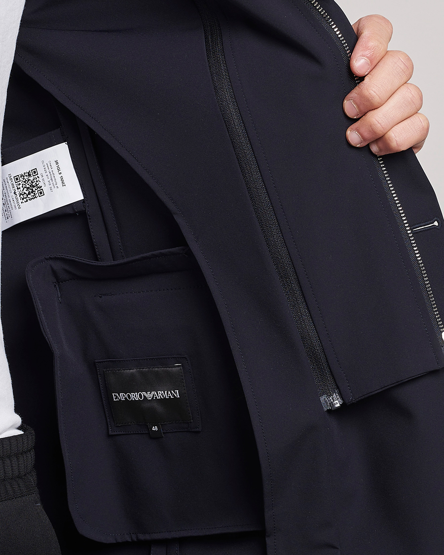 Herren | Sakkos | Emporio Armani | Techincal Nylon Jacket Navy
