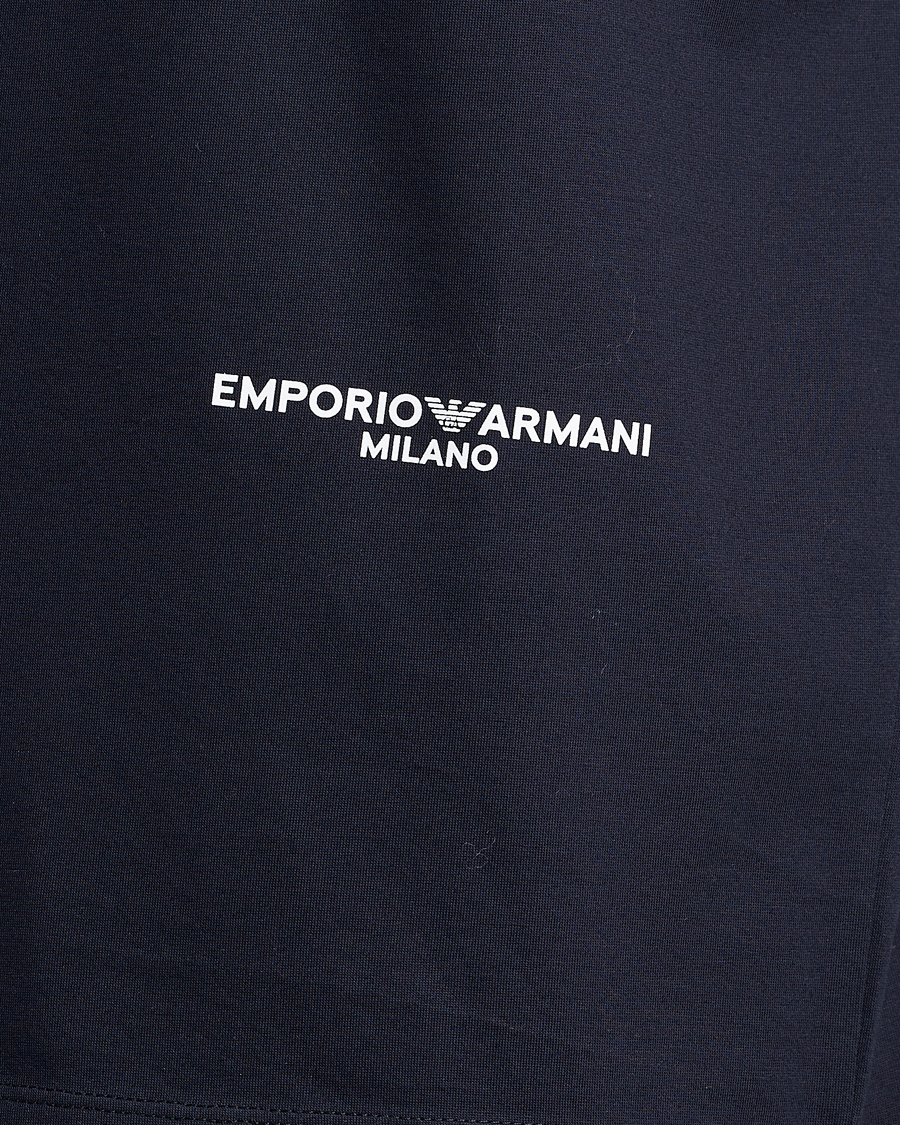 Herren | T-Shirts | Emporio Armani | Cotton T-Shirt Navy
