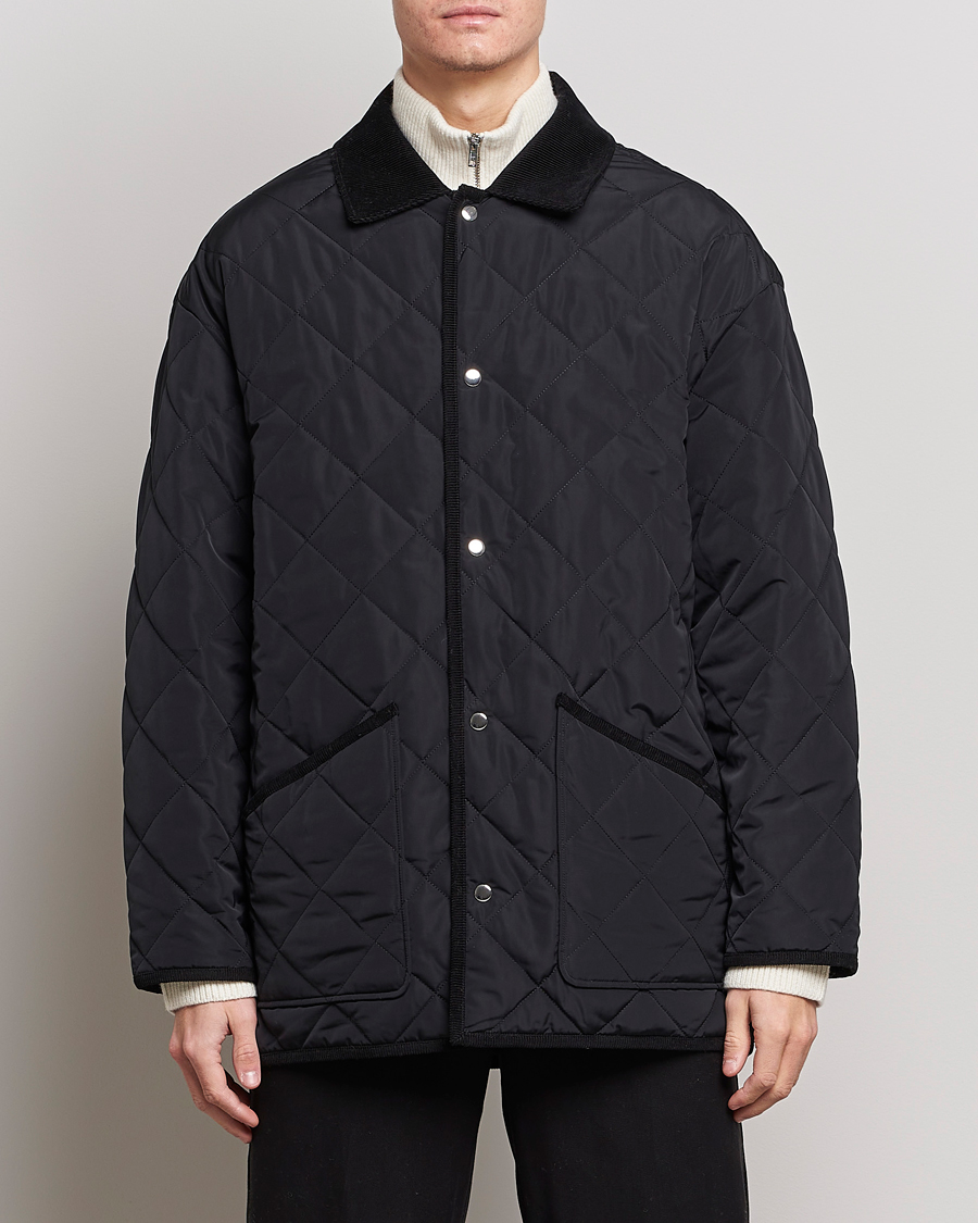Herren | Filippa K | Filippa K | Reversible Quilted Jacket Black