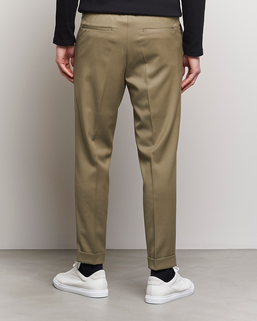 Herren | Hosen | Filippa K | Terry Cropped Trousers Khaki