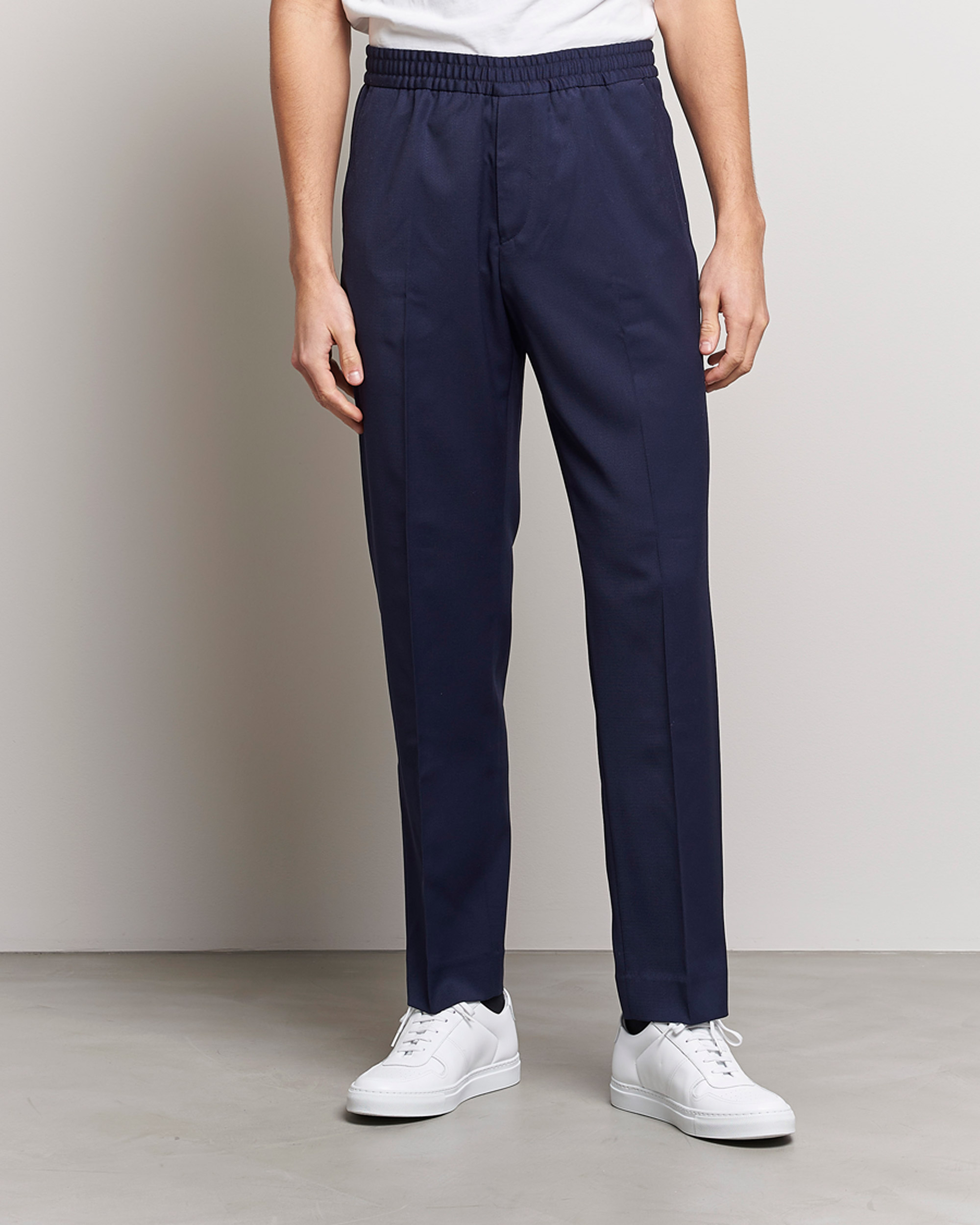 Herren |  | Filippa K | Relaxed Wool Trousers French Navy