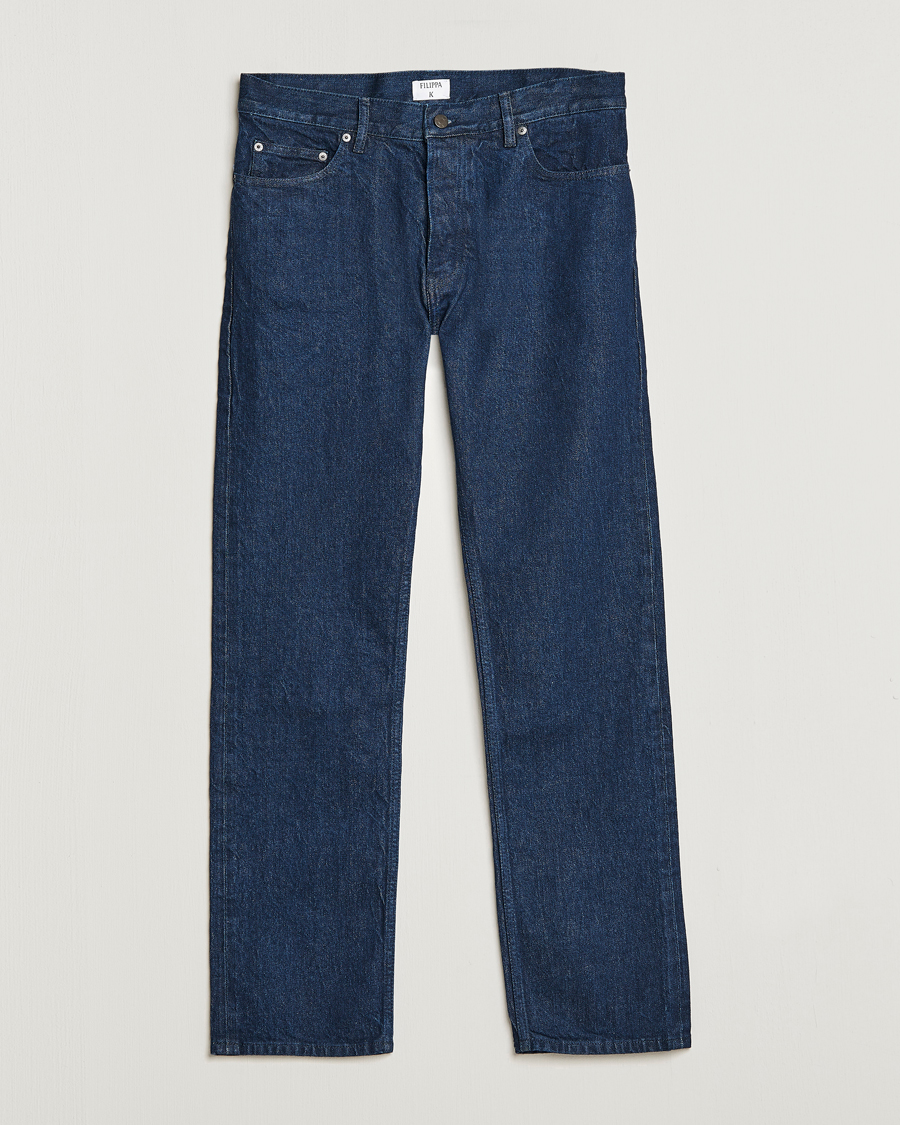 Herren | Jeans | Filippa K | Loose Straight Jeans Ocean