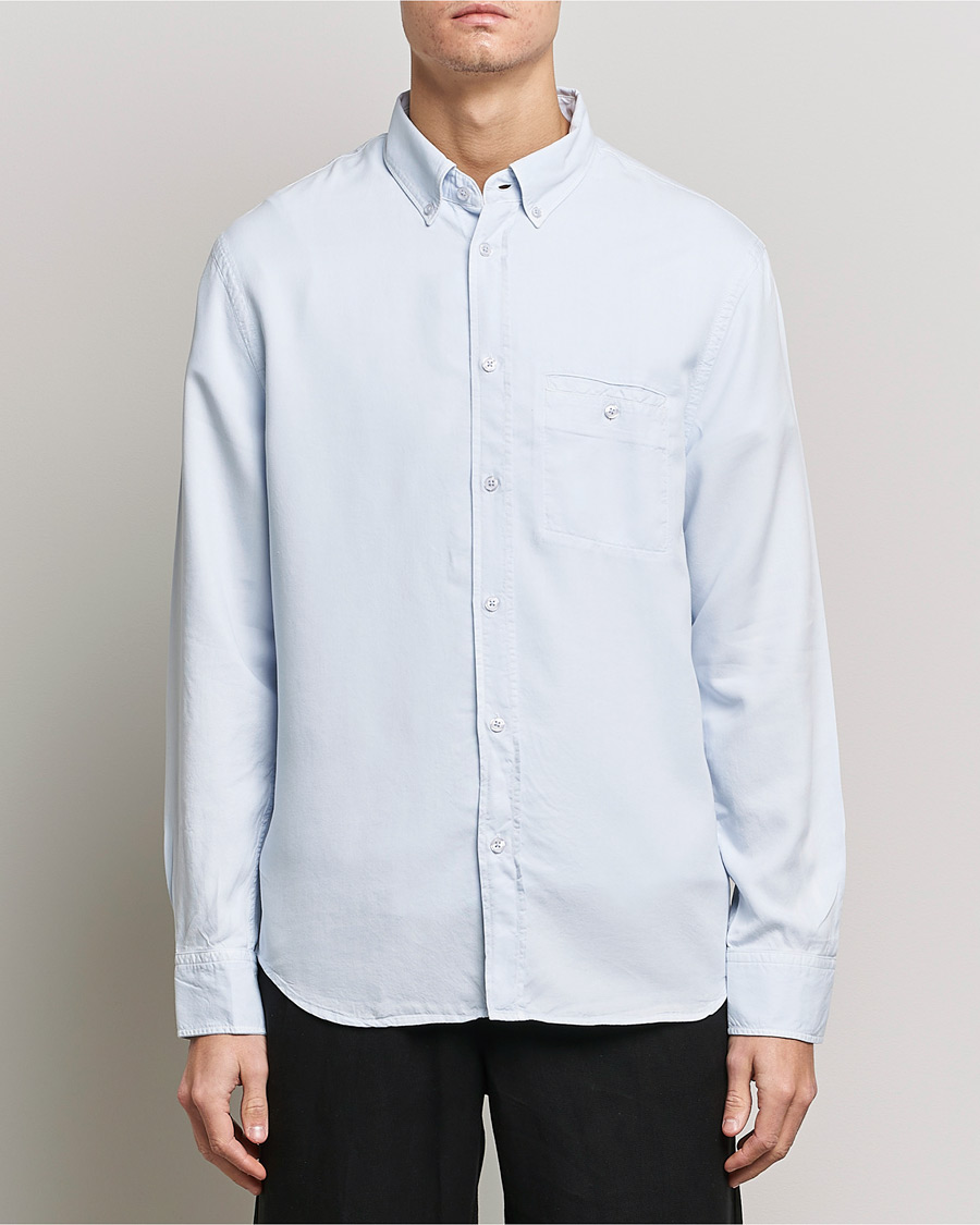 Herren |  | Filippa K | Zachary Lyocell Shirt Ice Blue