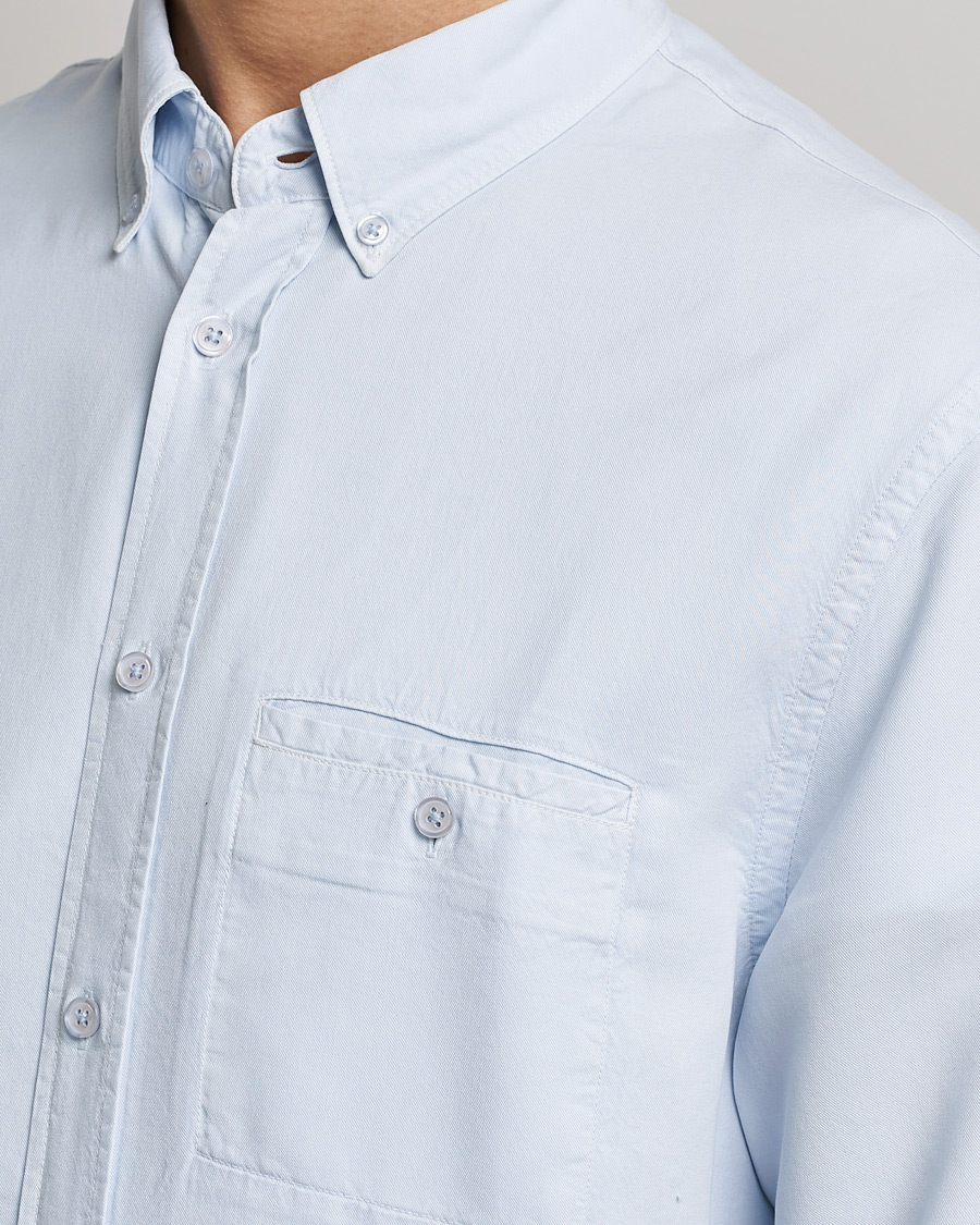 Herren | Hemden | Filippa K | Zachary Lyocell Shirt Ice Blue